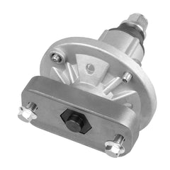 Fourtry spindle installed on a mower deck, restores smooth blade rotation