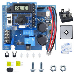 FOWBOA front panel assembled showing clear layout and easy replacement benefit