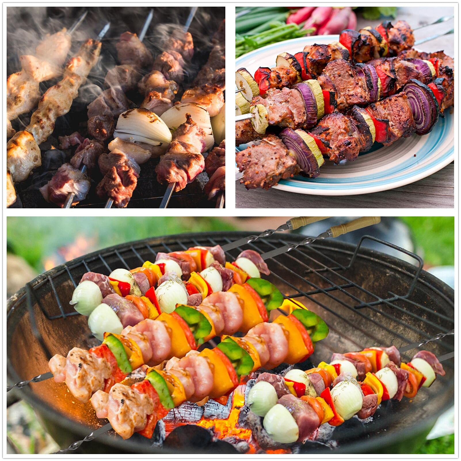 FOWUTAS laid out with meat and vegetables showing versatility and portion benefit
