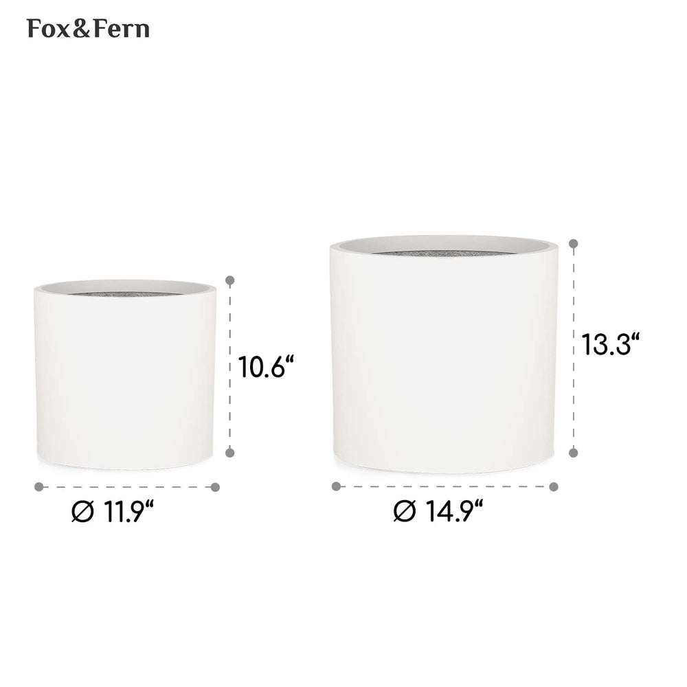 Fox & Fern planter paired with Acacia plant stand showing coordinated styling