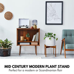 Fox & Fern close-up of leg join demonstrating tool-free plug-in assembly stability benefit