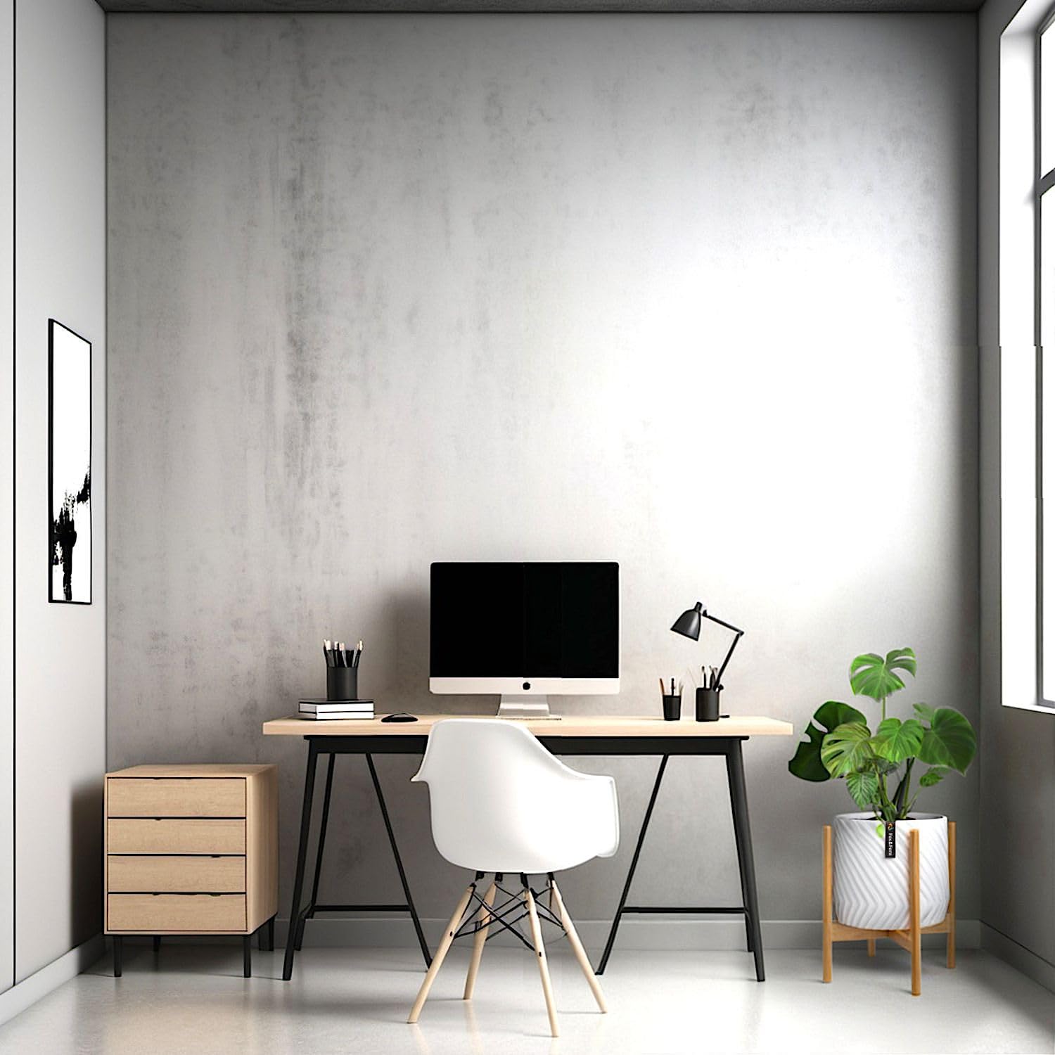 Fox & Fern lifestyle shot in living room providing modern decor impact