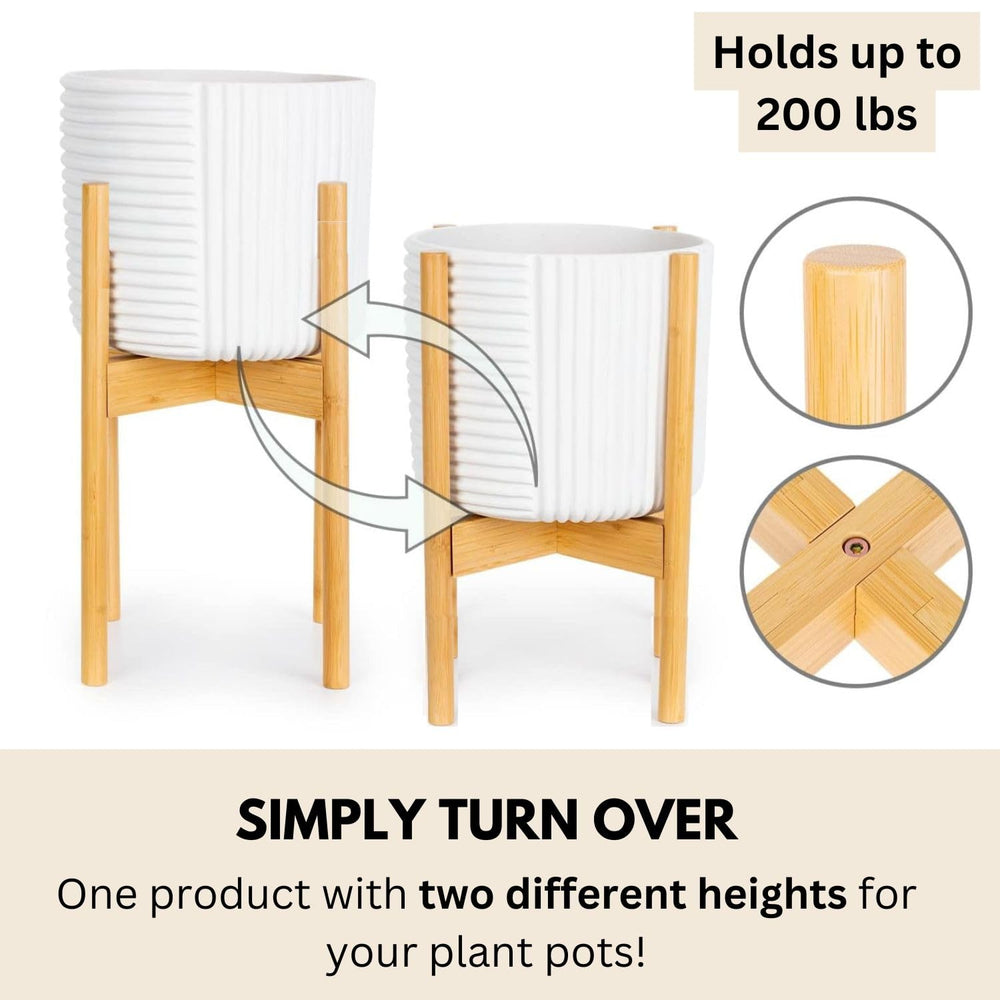 Fox & Fern inverted stand height option demonstrates flexible display