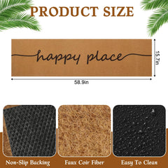 Foxtell close-up of synthetic coir-like fibers for superior scraping