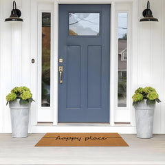 Foxtell mat in use at porch entrance keeping floors cleaner