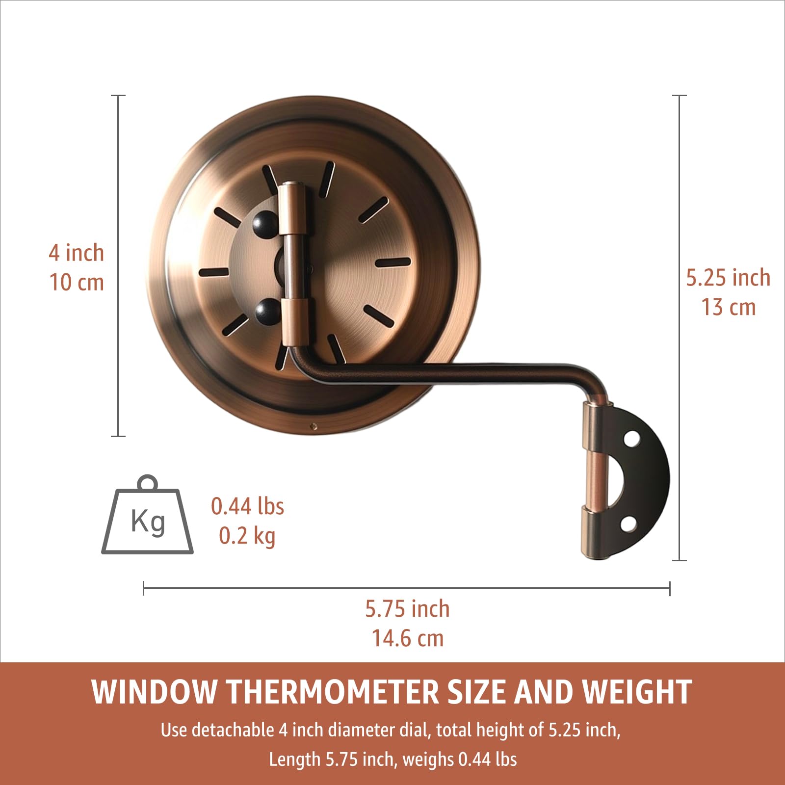 Foxyoo humidity gauge indicator detail, quick humidity awareness benefit
