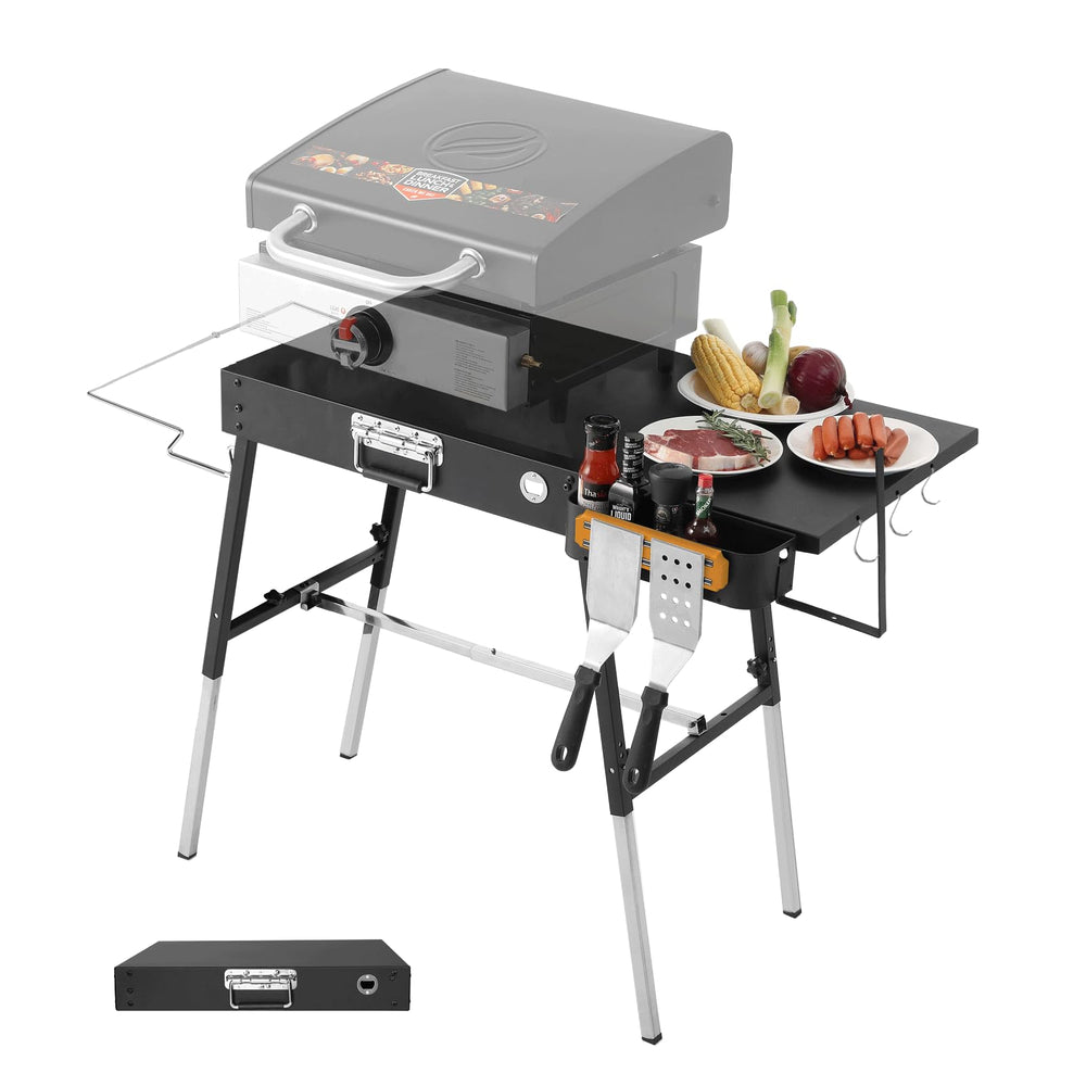FOZHUANWU front view with griddle showing stable cooking surface