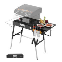 FOZHUANWU front view with griddle showing stable cooking surface