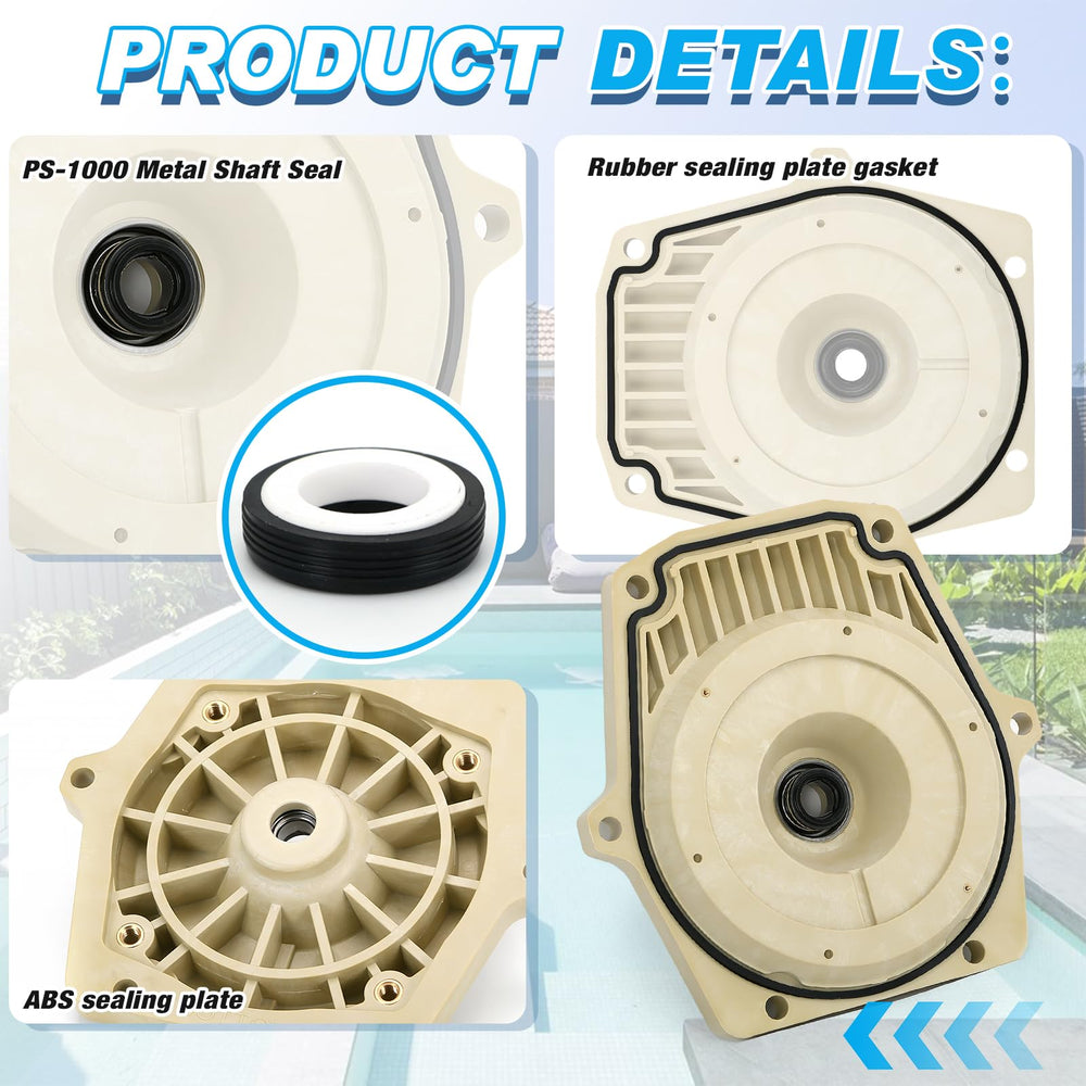 FQRANBO shaft seal detail highlighting durable seal surface for motor protection