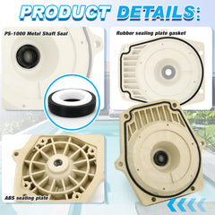 FQRANBO shaft seal detail highlighting durable seal surface for motor protection