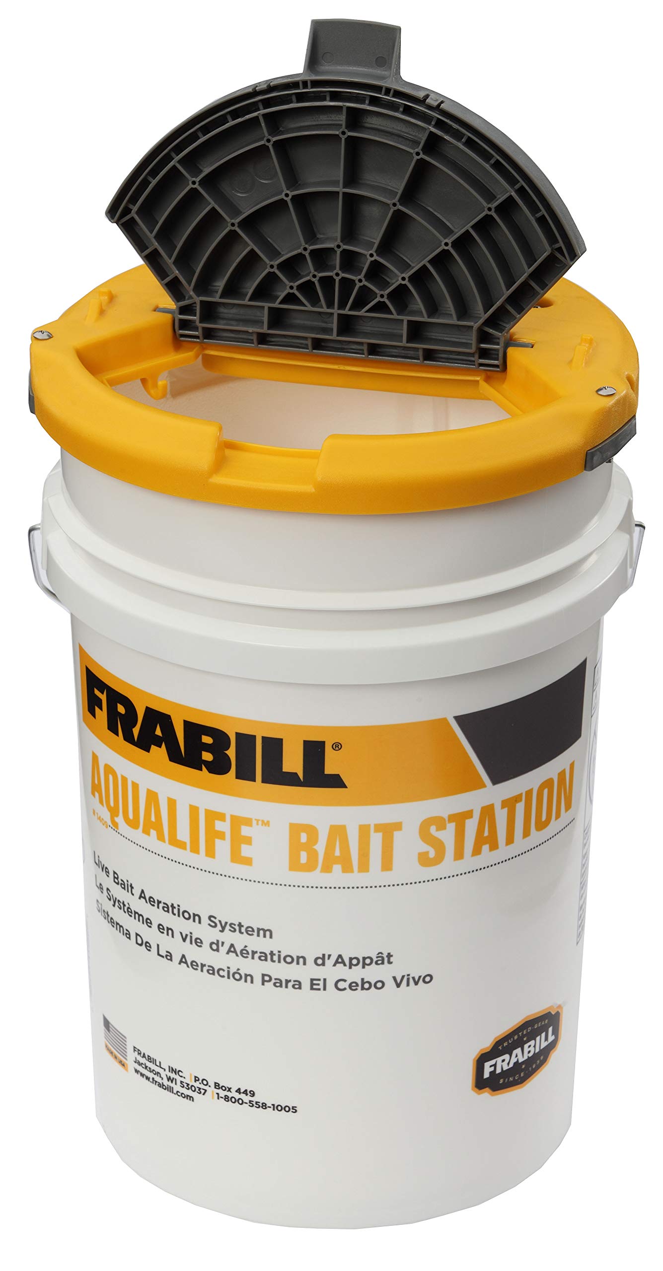 FRABILL close-up of lid aerator module and micro-bubble diffuser for oxygenation benefit