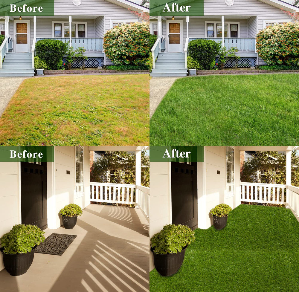 FREADEM dog on turf showing comfortable, low-maintenance surface