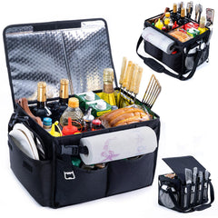 FRECOLSH front view showing sturdy exterior and lid for organized transport