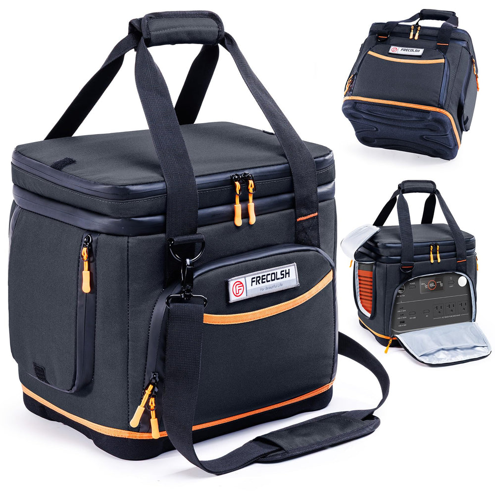 FRECOLSH front view of case showing protective fit and easy access