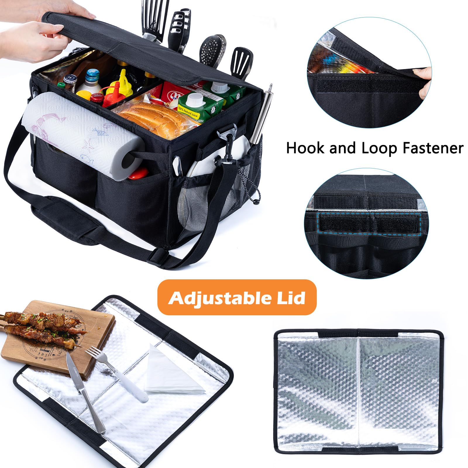 FRECOLSH insulated interior with aluminum lining protecting supplies from spills