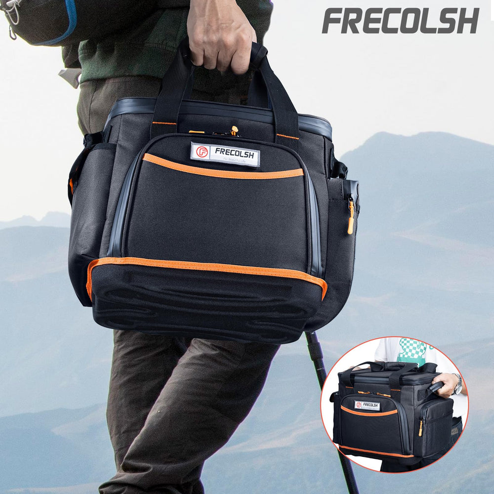 FRECOLSH padded handle and straps for comfortable carrying