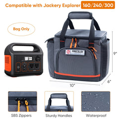 FRECOLSH side pocket and waterproof zipper for easy access