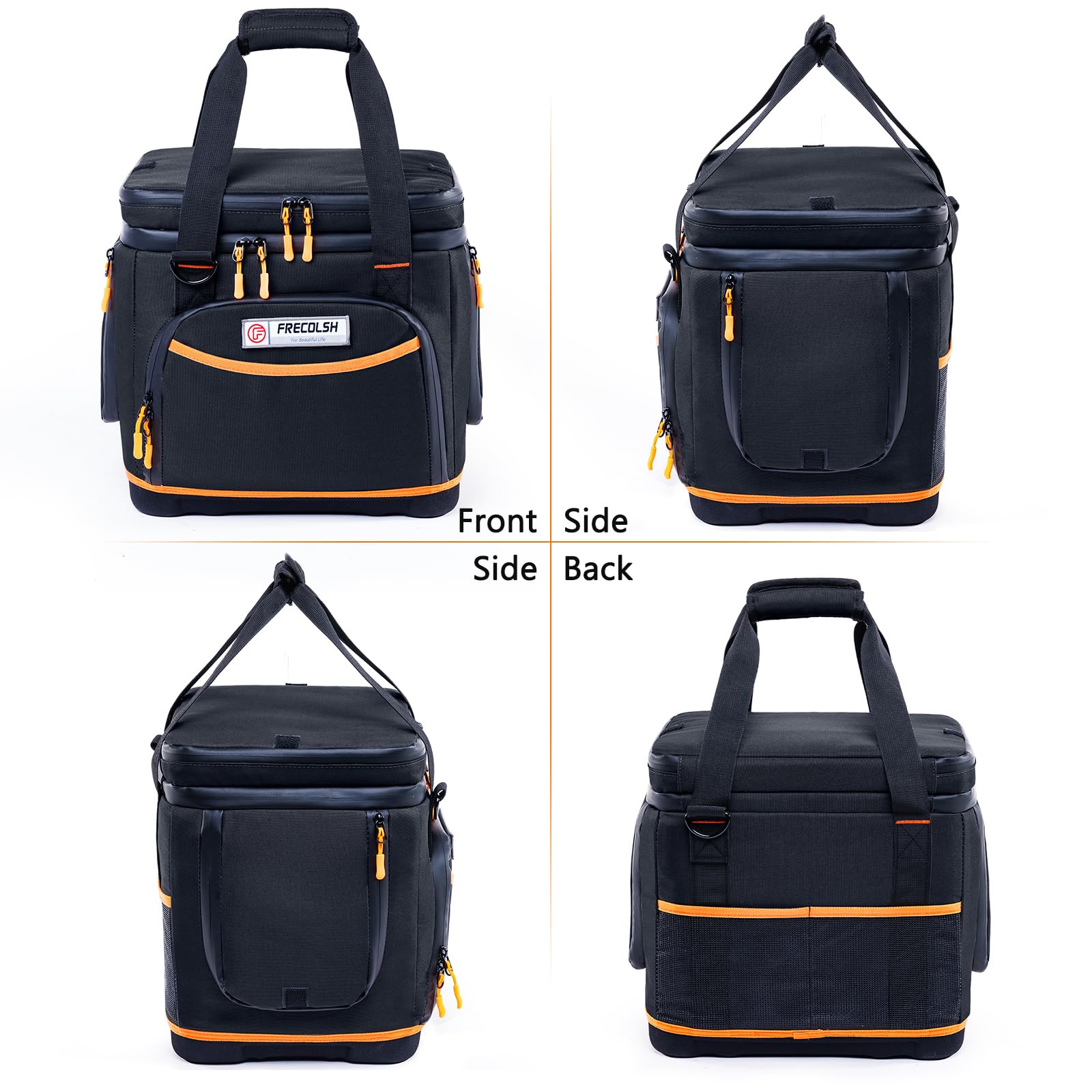 FRECOLSH size comparison with Jackery Explorer 1000 showing perfect fit