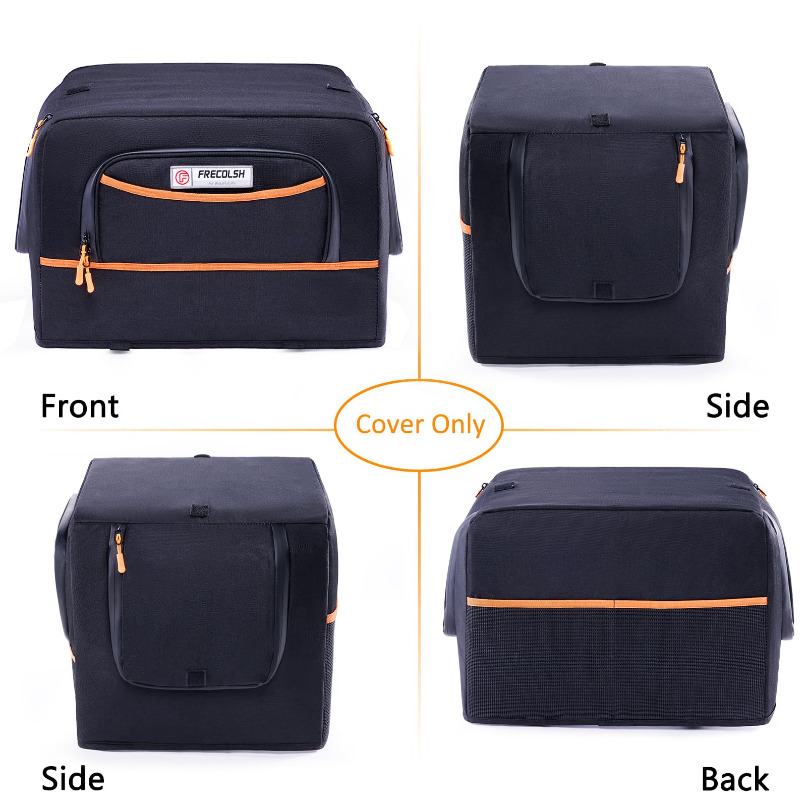 FRECOLSH wipeable interior texture for quick cleaning of Jackery HomePower 3000 cover