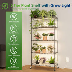 FREELICHT close-up of 5000K LED grow light showing even illumination benefit