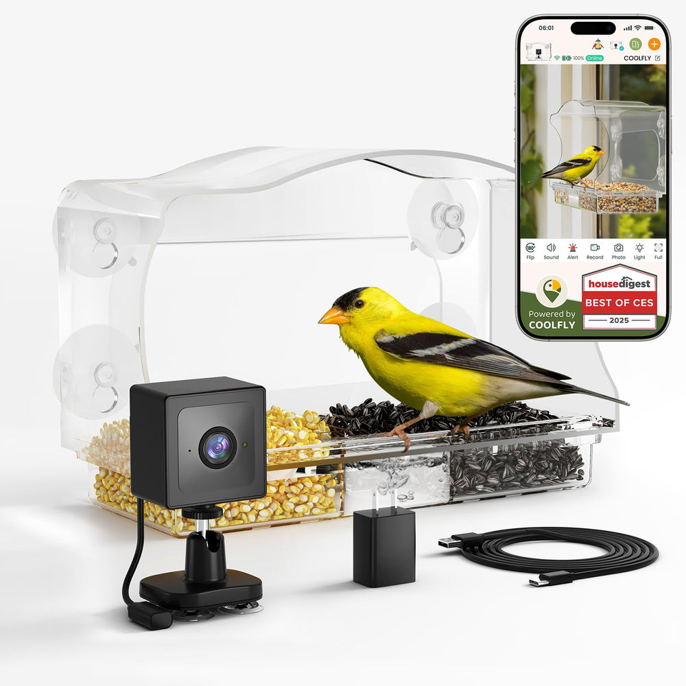 freeseason front view feeder with camera showing full setup and easy view