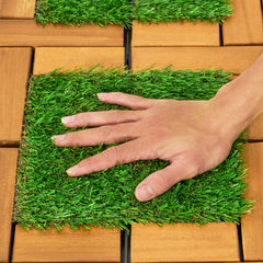 FresGard acacia wood close-up showing grain and durable outdoor warmth benefit
