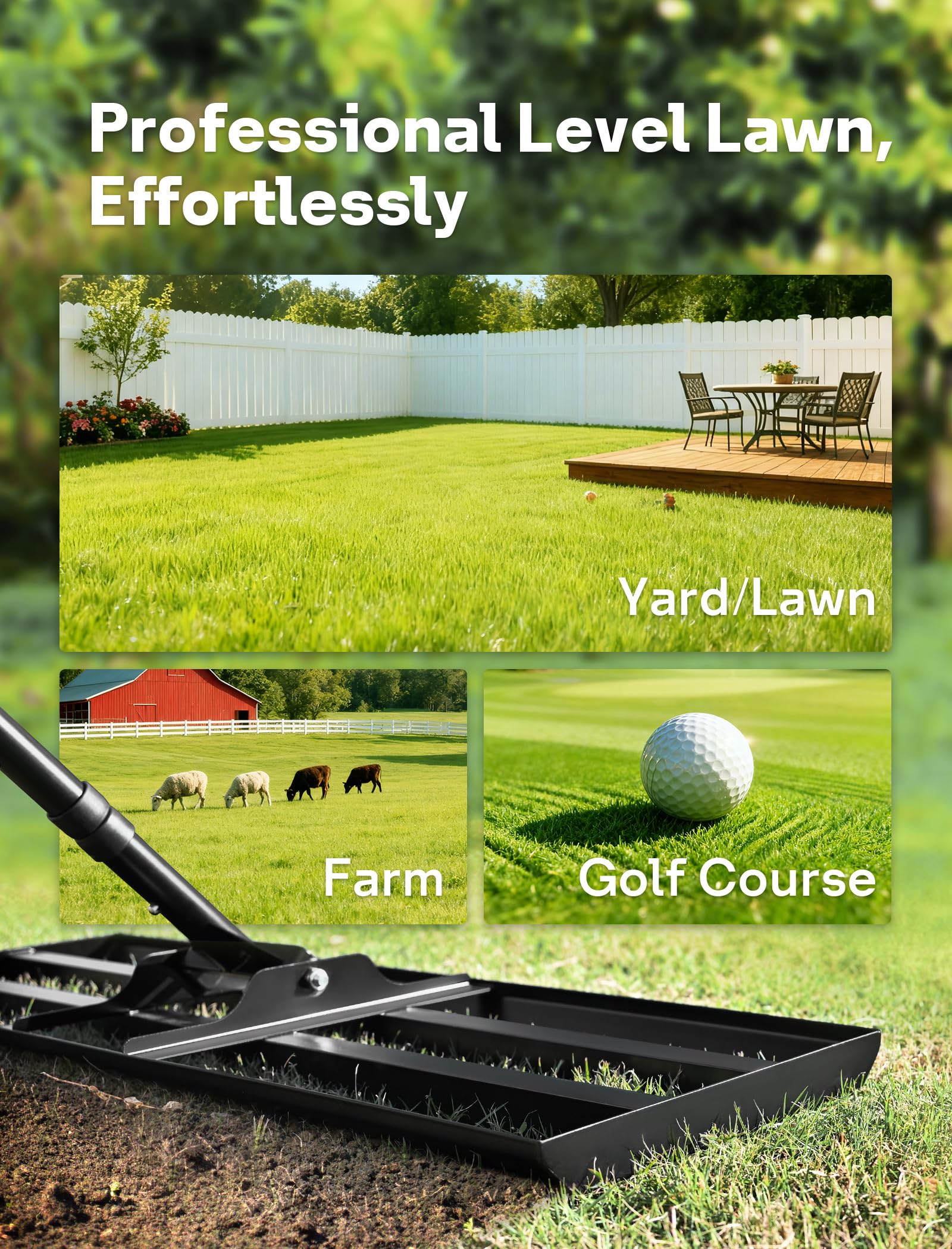 FRIDOU rust-resistant finish texture for long-lasting outdoor use