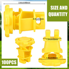 Frienda close-up of insulator profile and large hole for secure wire clearance and easy feed