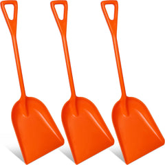 Frienda front view showing three orange shovels for fast snow clearing