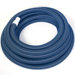 Frienda front view of 60ft blue hose showing length and construction benefit
