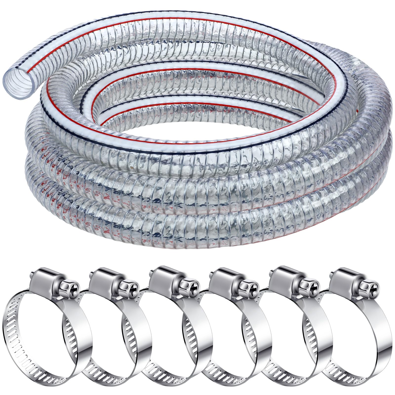 Frienda flexible hose installed on industrial equipment for reliable extraction and transfer