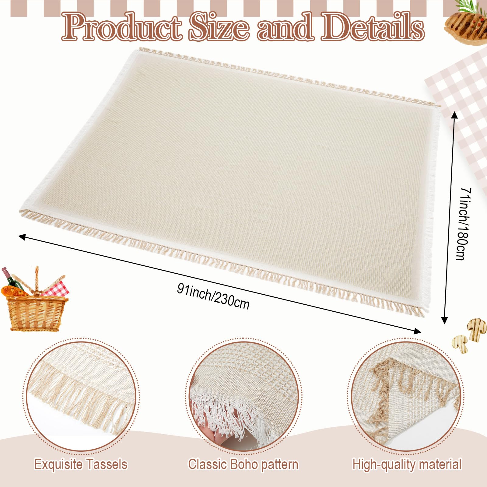Frienda picnic set in park with people, photo-ready outdoor entertaining benefit