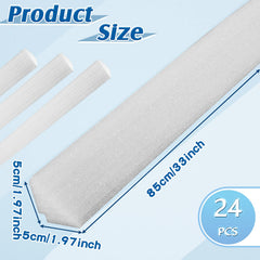Frienda long foam cove detail illustrating smooth edge and protection