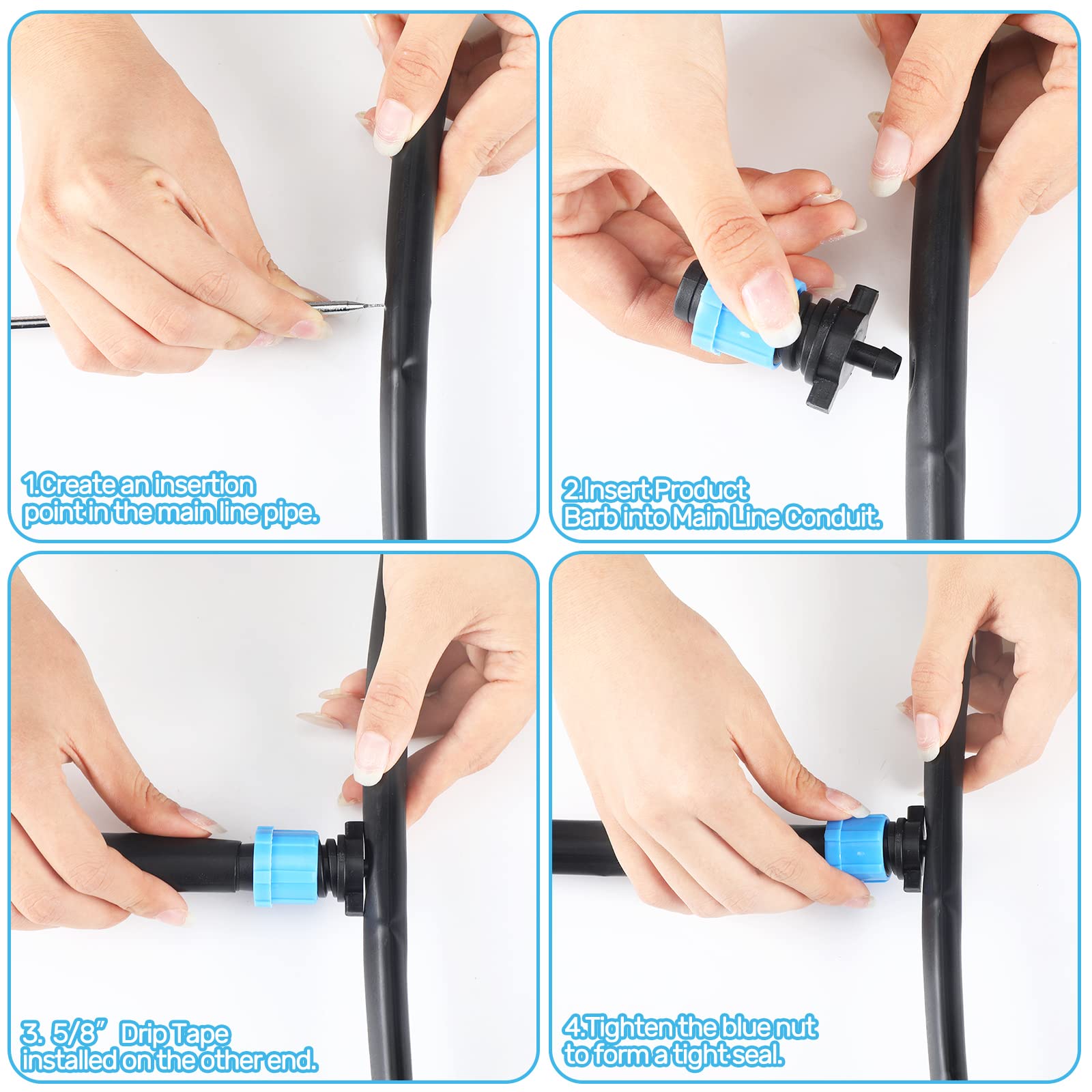 Frienda twist-lock detail demonstrating collar engagement and leak-reducing benefit