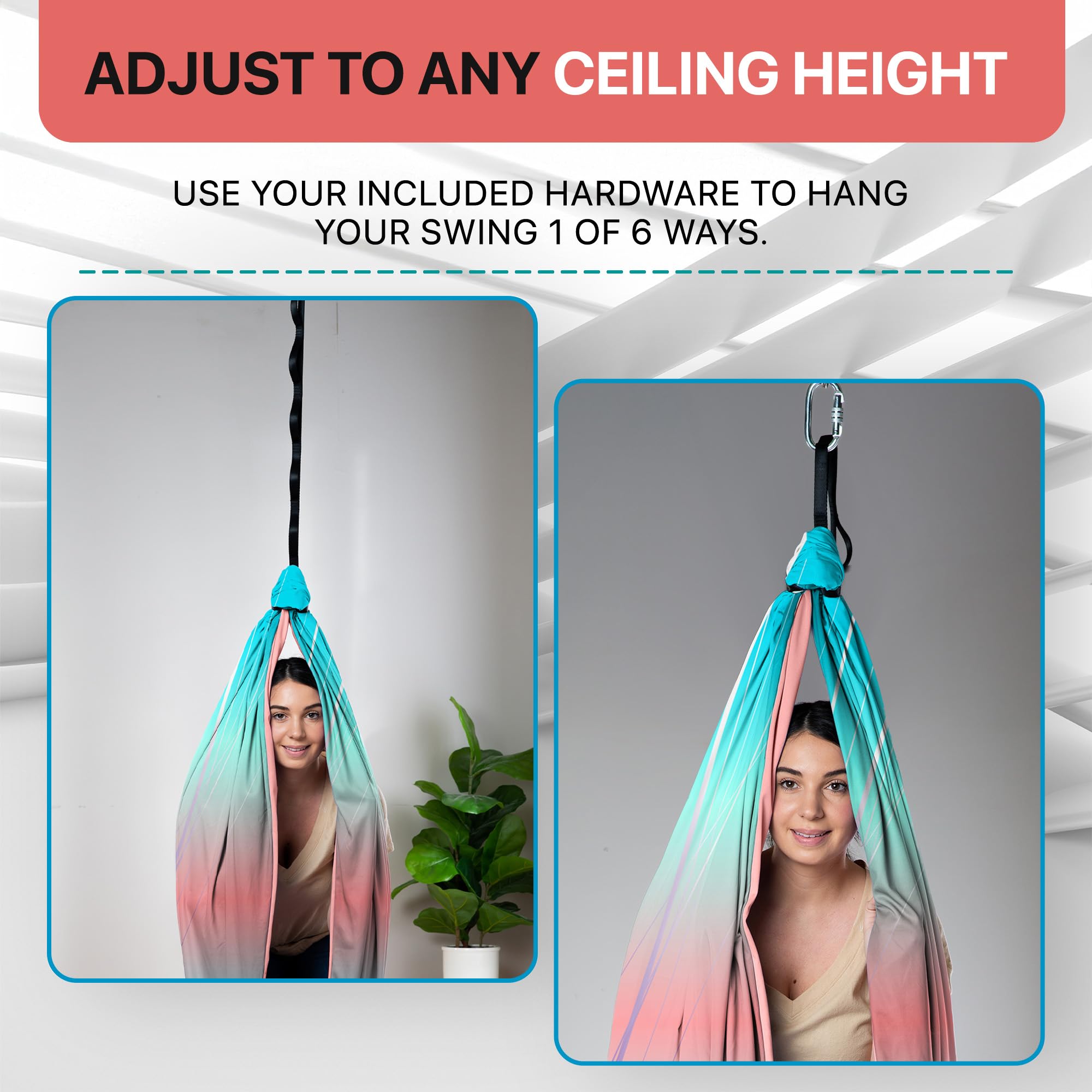 FRIENDLY CUDDLE adult relaxing inside pod demonstrating support and gentle compression
