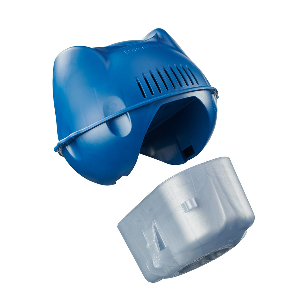 FROG cartridge being inserted demonstrating tool-free, safe replacement