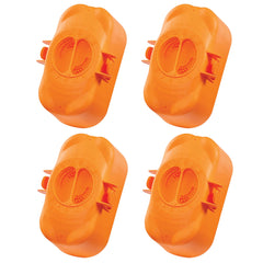 FROG front packaging showing four replacement chlorine cartridges for easy pool care