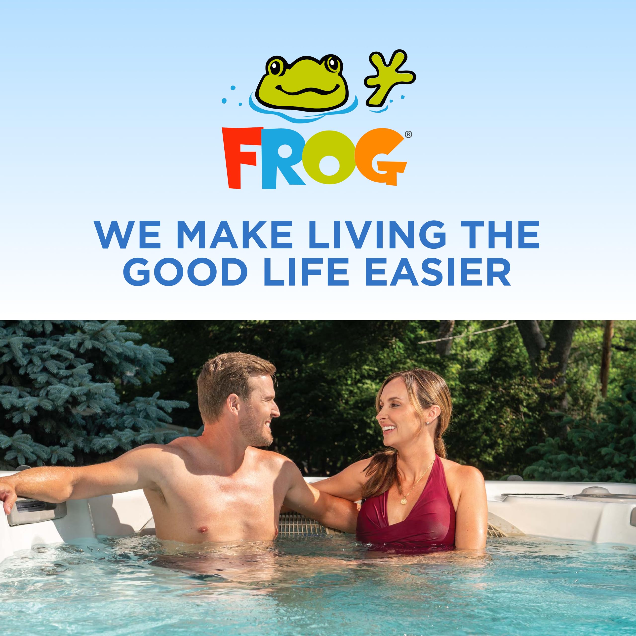 FROG open box with four prefilled cartridges ready for seasonal replacement