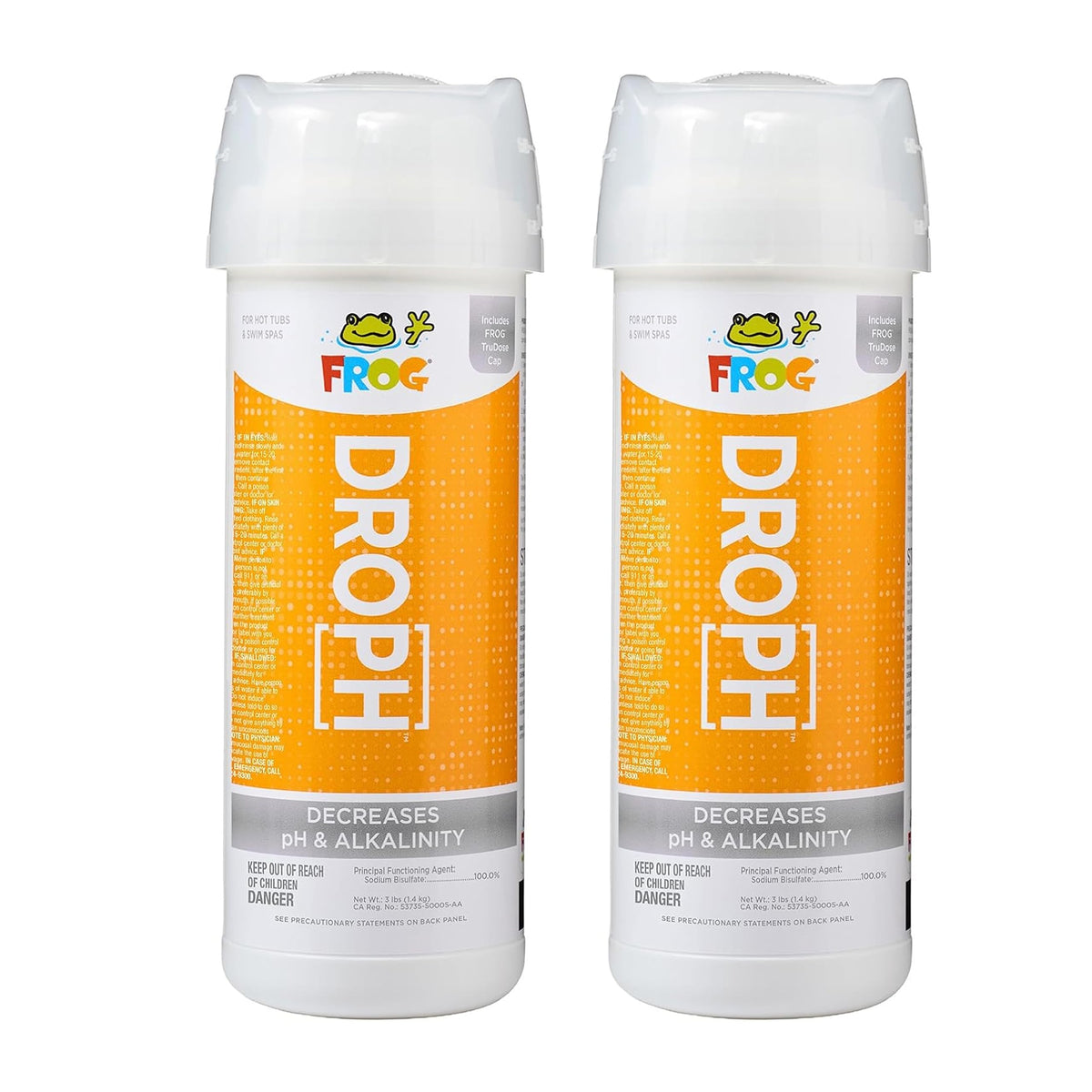 FROG DropH front packaging showing clear label and benefits for fast balancing
