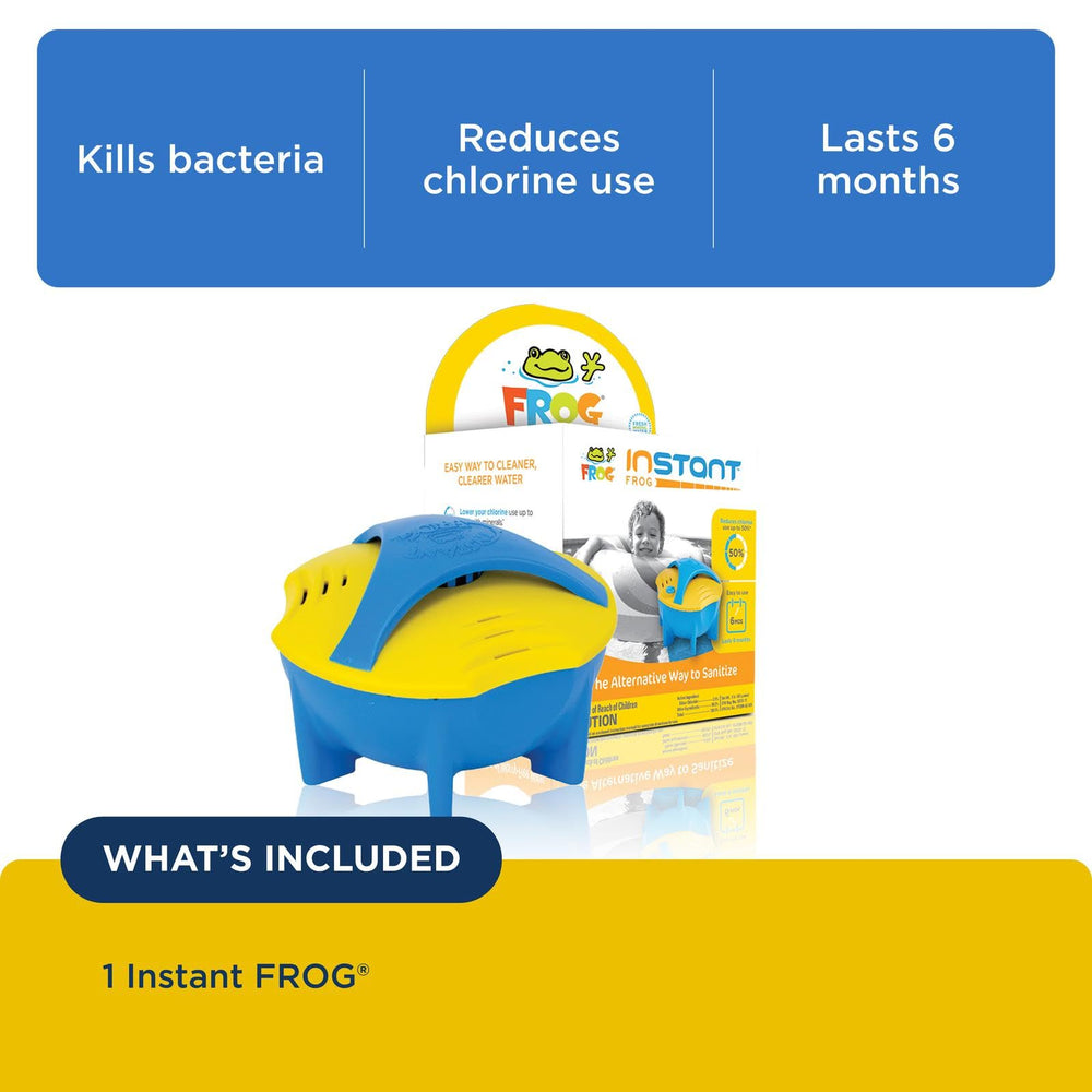 FROG Instant FROG installed in skimmer demonstrating simple, tool-free benefit