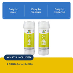 FROG JumpH granules texture demonstrating fast-dissolving formula advantage