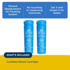 FROG Serene cartridge installed in floating system demonstrating easy replacement benefit