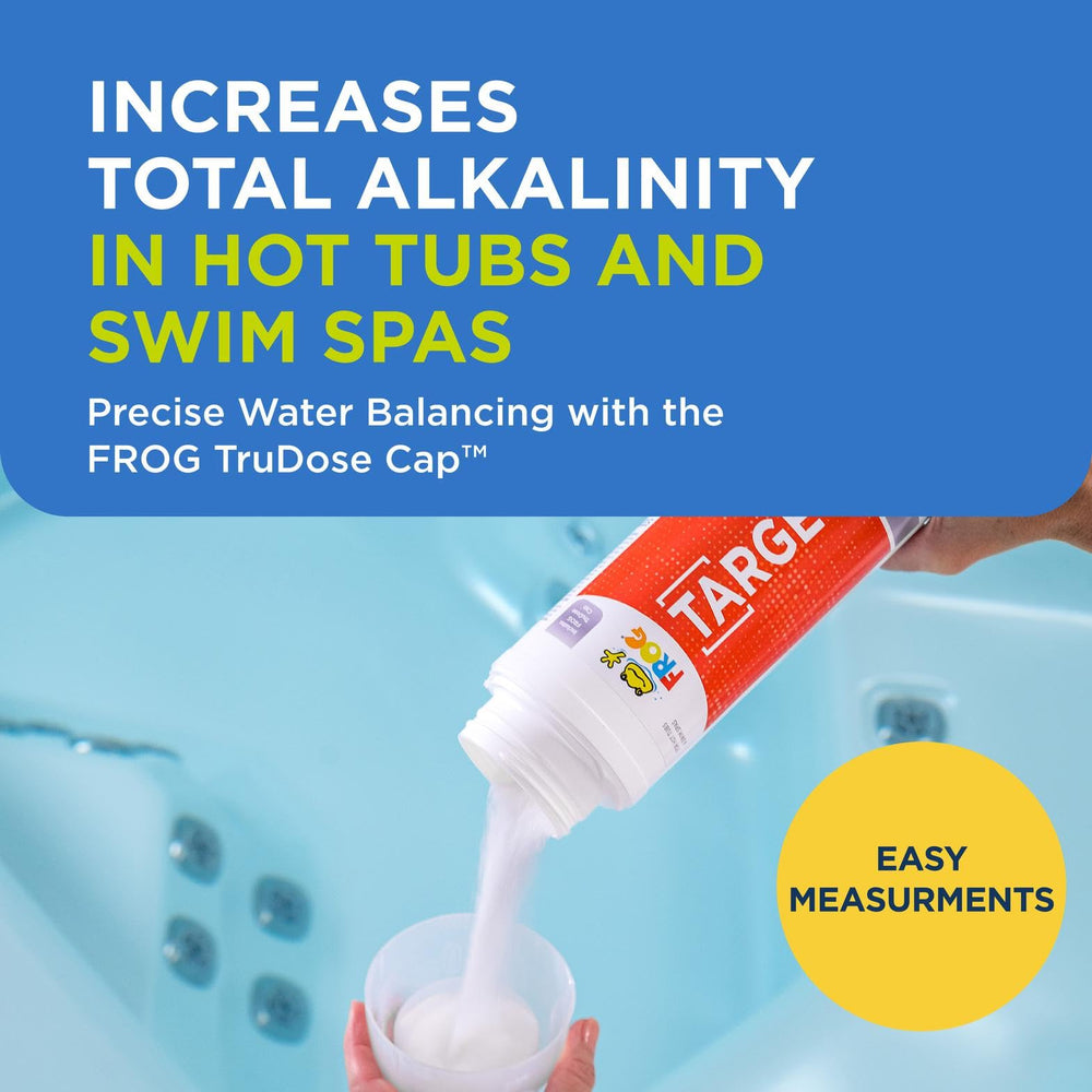 FROG TruDose cap detail on bottle illustrating spill-proof seal and accurate measurement