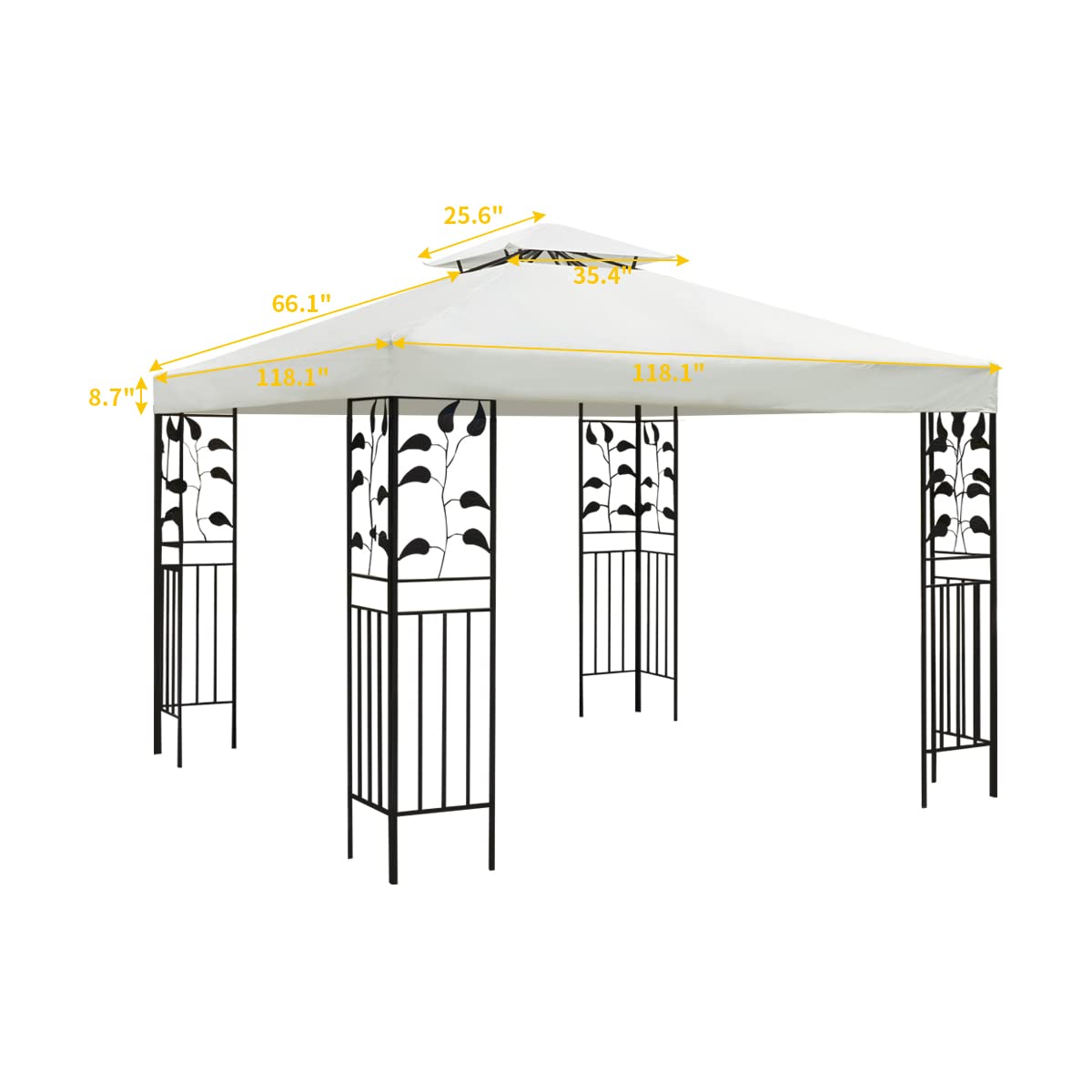 frtzal double-tier vent close-up illustrating airflow and increased wind stability benefit