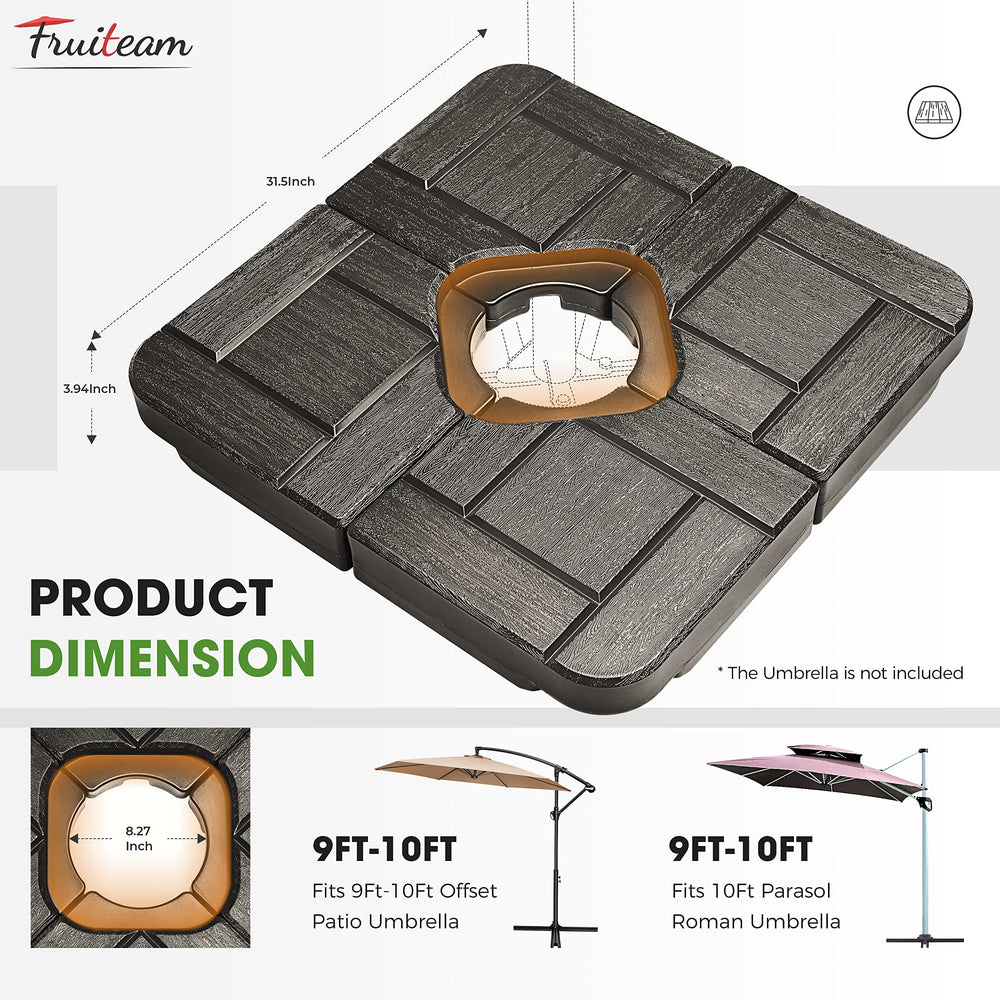 FRUITEAM drain spout open while draining water for simple removal and storage benefit