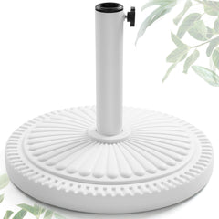 FRUITEAM front view white sunflower base showing stability benefit