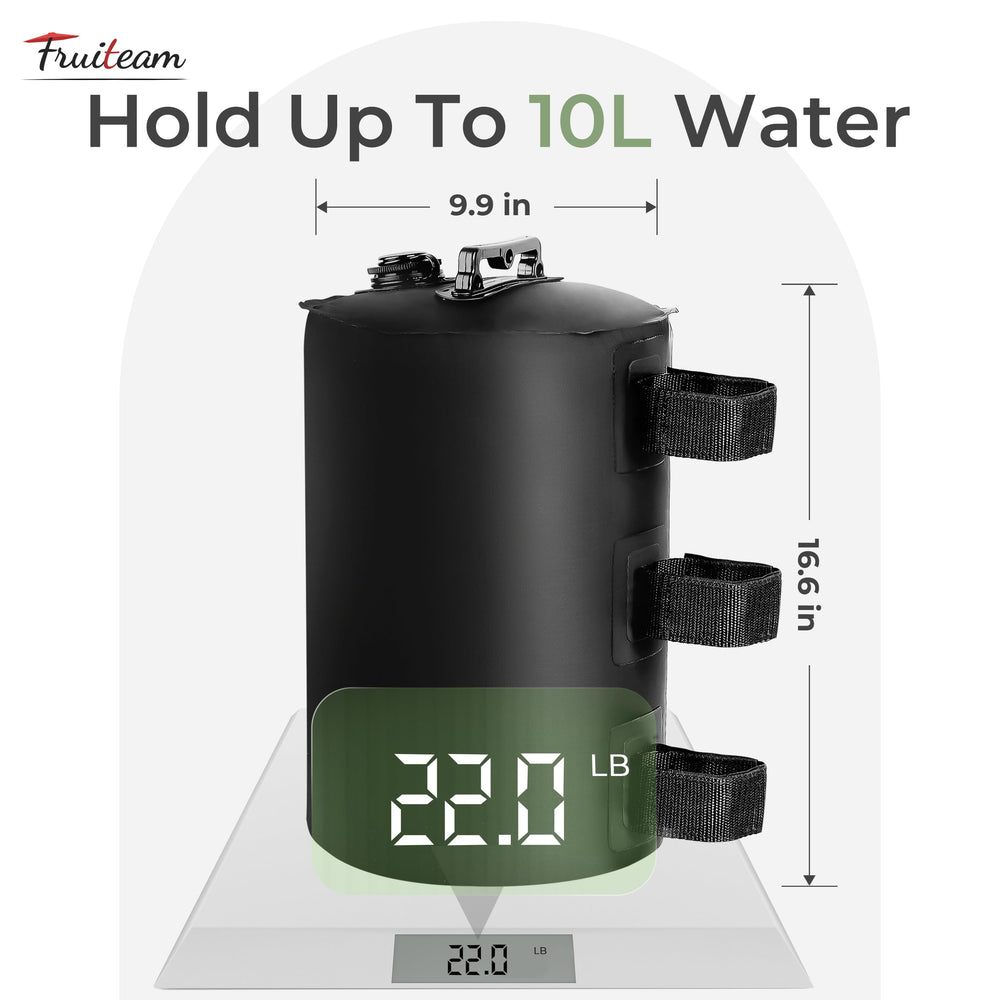 FRUITEAM screw cap with O-ring sealing to prevent leaks and retain water securely