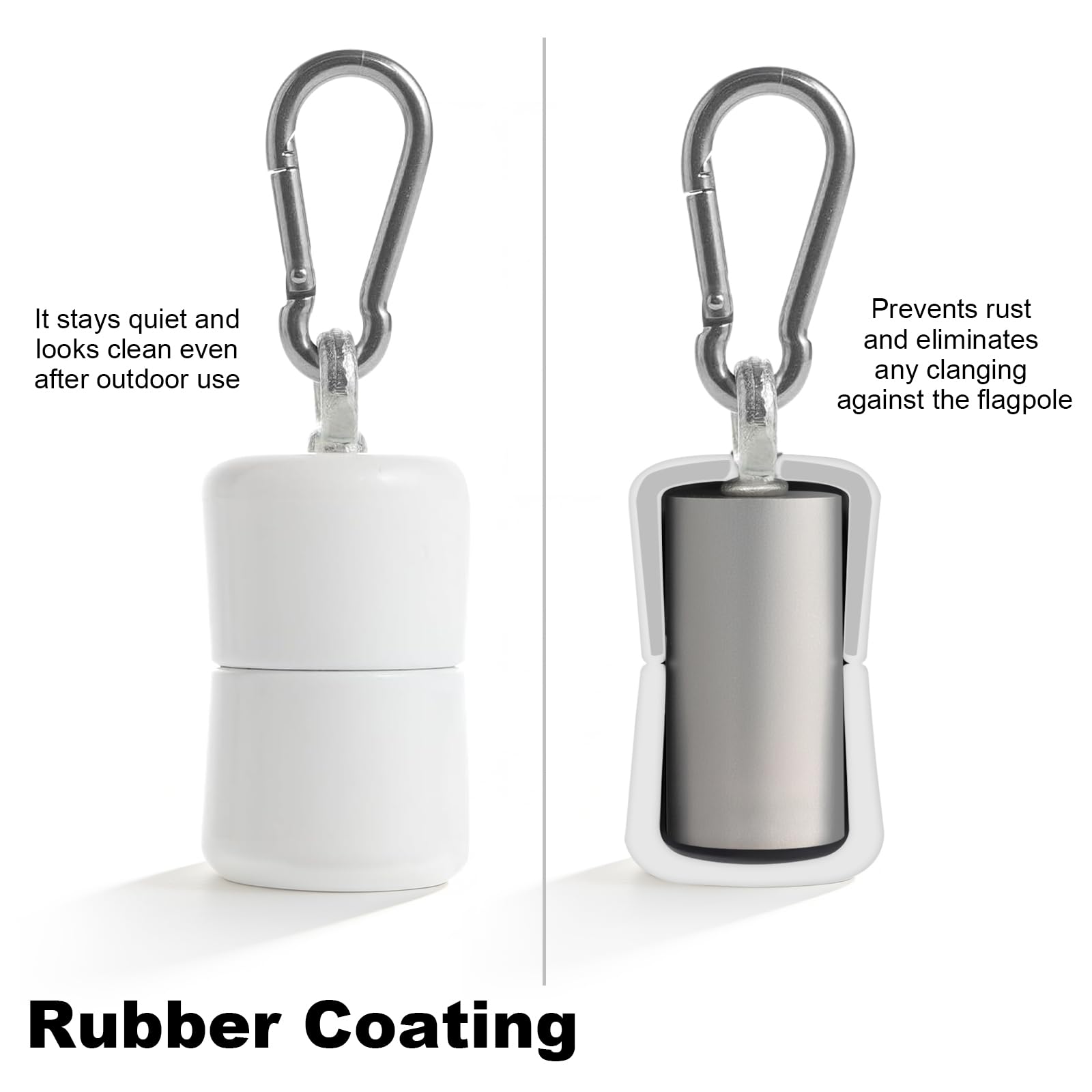 Frunke plastisol coating texture showing corrosion resistance and quiet contact
