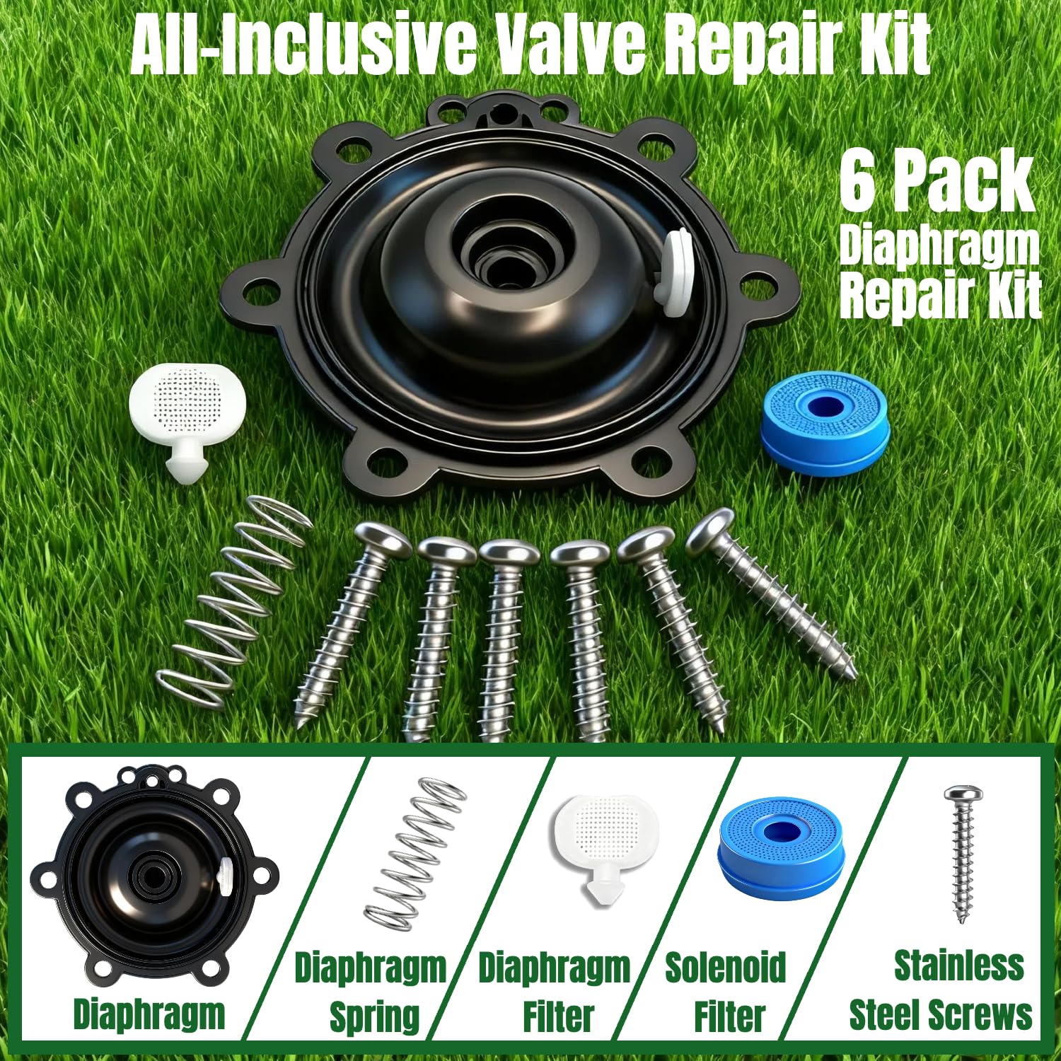 FRUSSONIA filter discs and solenoid screens protecting valve internals