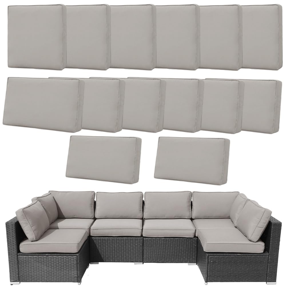 Frxeyaliz front view of full 14-piece cover set showing neat organized packaging and coverage